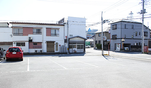 メモリアルホール小野屋の駐車場